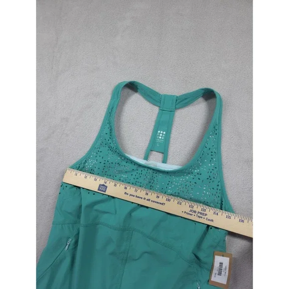 Title Nine Racerback Workout Dress Womens Large Built In Bra Tennis Athletic - Picture 5 of 10